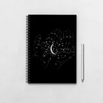 Dark Moon Aesthetic Notebook