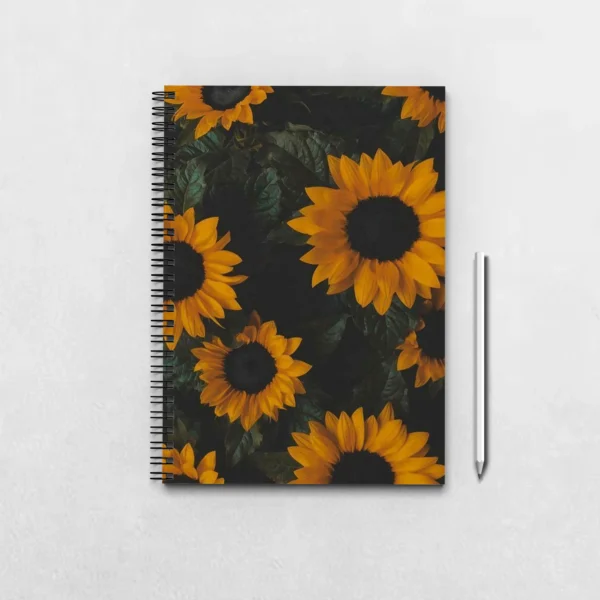 Sunflower Notebook