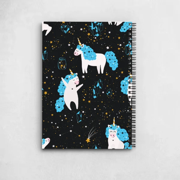 Unicorn Seamless Pattern Notebook