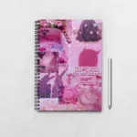 Pink Moodboard Aesthetic Notebook