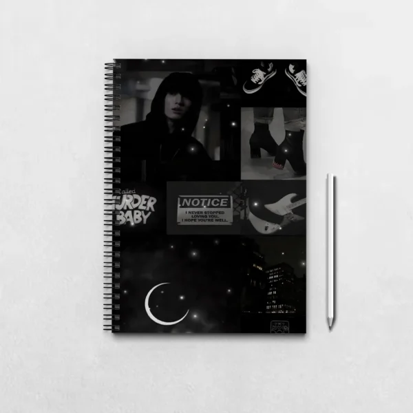 Jungkook Aesthetic BTS Notebook