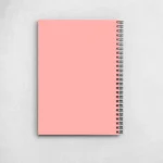 Pink Korean Finger Heart Notebook