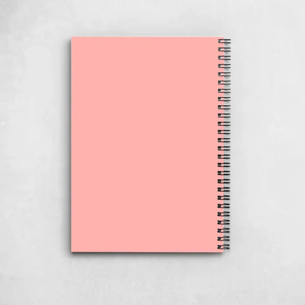 Pink Korean Finger Heart Notebook