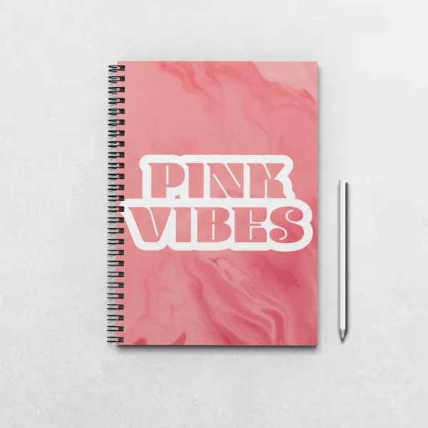 Pink Vibes Notebook