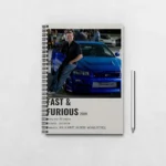 Fast & Furious Notebook