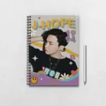 J-Hope BTS Inspired Art Notebook