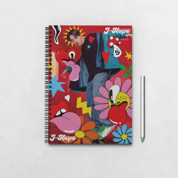 J-Hope BTS Inspired Notebook