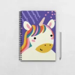 Purple Unicorn Notebook