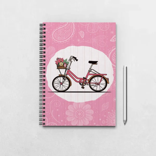 Cute Bicycle Design Notebook