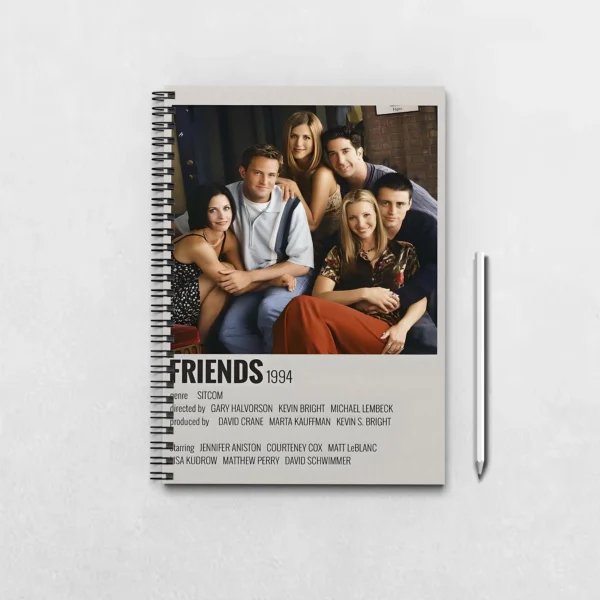 Friends TV Show Notebook