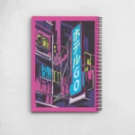 Cyberpunk City Notebook