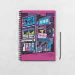 Cyberpunk City Notebook