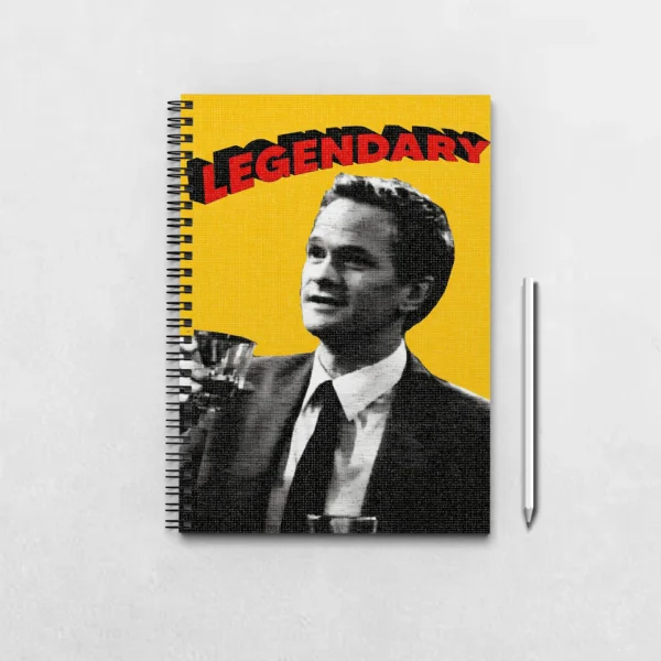 Barney Legendary HIMYM Notebook