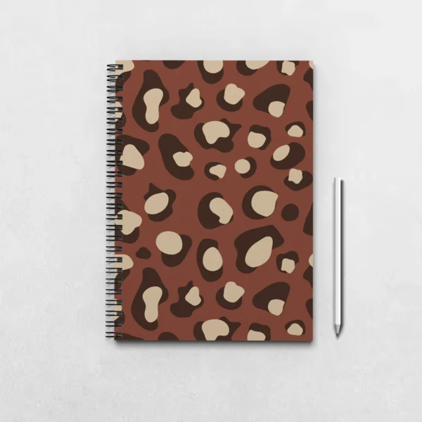 Leopard Pattern Notebook