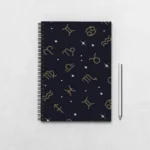 Zodiac Seamless Pattern Notebook