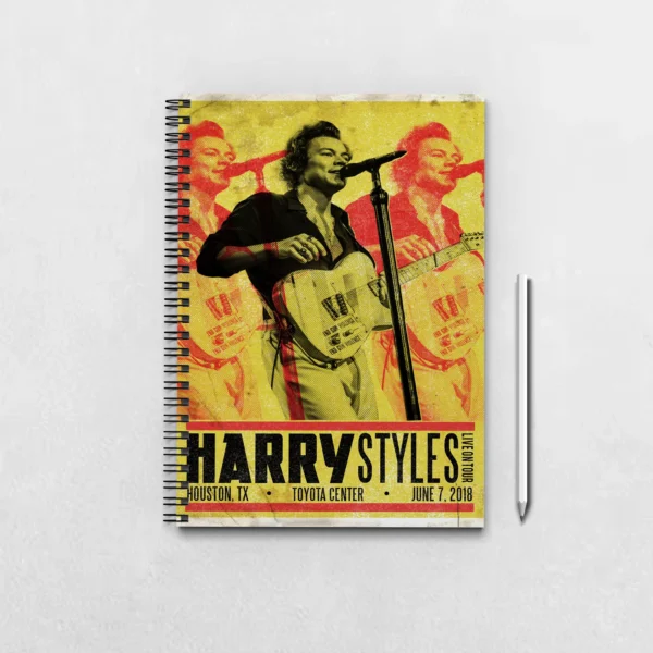 Vintage Harry Styles Notebook