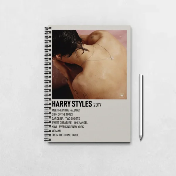 Harry Styles Notebook