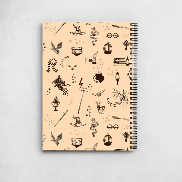 Witchcraft Pattern Notebook