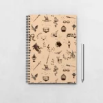 Witchcraft Pattern Notebook