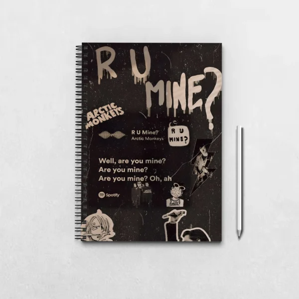 Arctic Monkeys R u Mine Notebook