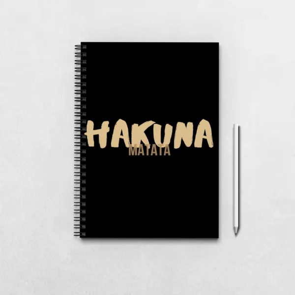 Hakuna Matata Notebook