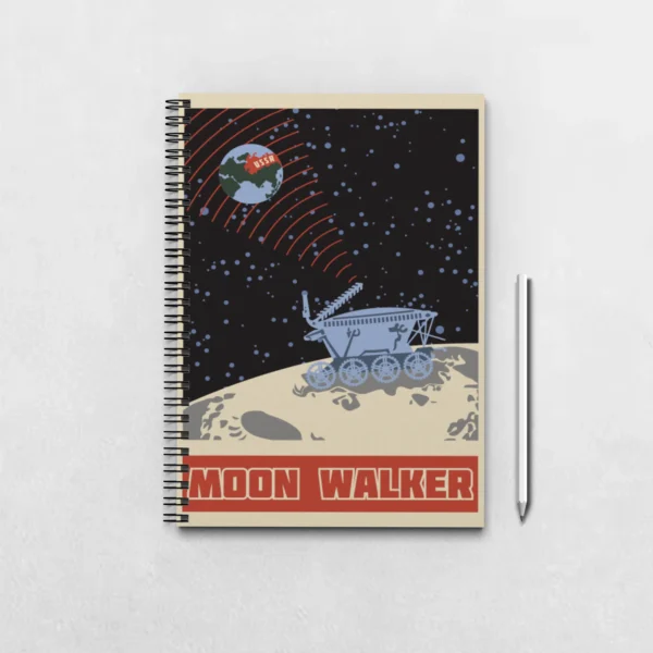 Moon Walker Vintage Notebook