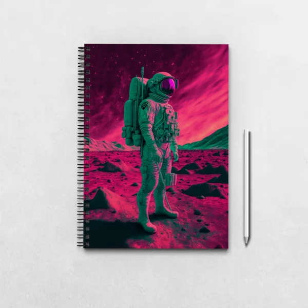 Mystical Astronaut Notebook