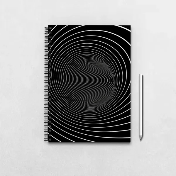 Psychedelic Trippy Illusion Notebook