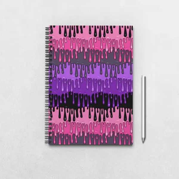 Dripping Colors Notebook