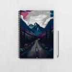 Fantasy Road to Mountain Notebook