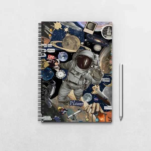 Astronomy Collage Notebook