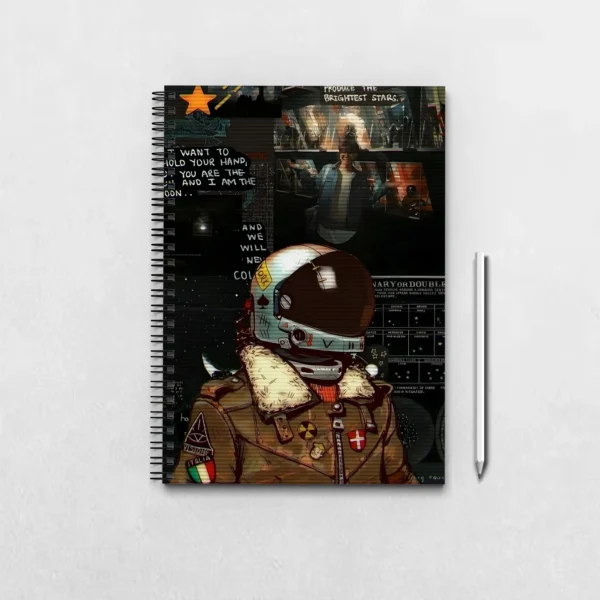 Astronomy Collage Notebook