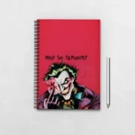 Joker why so serious Notebook