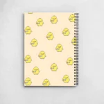 Baby Chicken Seamless Pattern Notebook