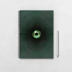 Trippy Psychedelic Optical Illustion Notebook