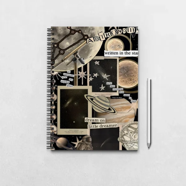 Astronomy Moodboard Notebook