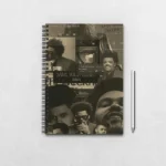 The Weeknd Moodboard Notebook