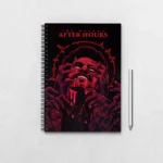 The Weeknd After Hours Notebook