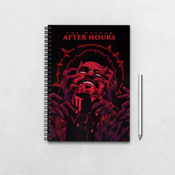 The Weeknd After Hours Notebook