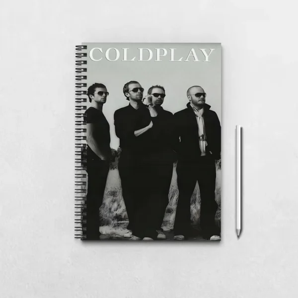 Coldplay Notebook