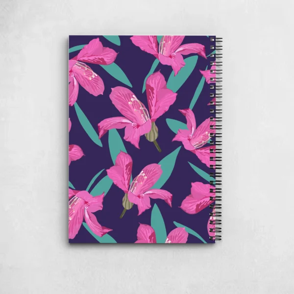 Floral Seamless Pattern Notebook