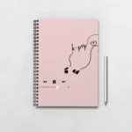 K-Pop Music Player Notebook