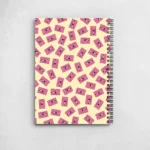 BTS Dynamite Seamless Pattern Notebook