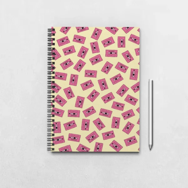 BTS Dynamite Seamless Pattern Notebook