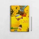 Yellow Moodboard Aesthetic Notebook