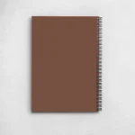 Brown Aesthetic Moodboard Notebook