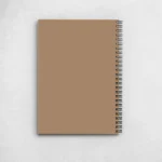 Brown Aesthetic Moodboard Notebook