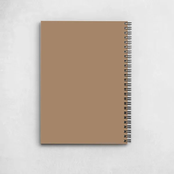 Brown Aesthetic Moodboard Notebook