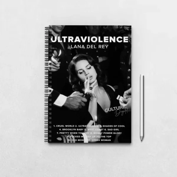 Lana Del Rey Notebook